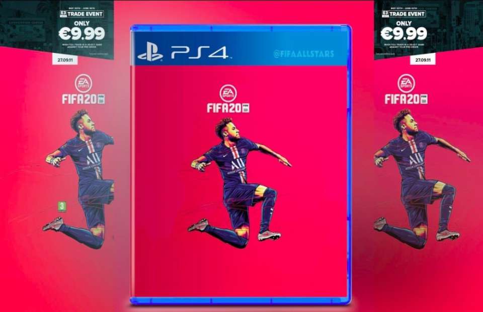 FIFA20内马尔封面