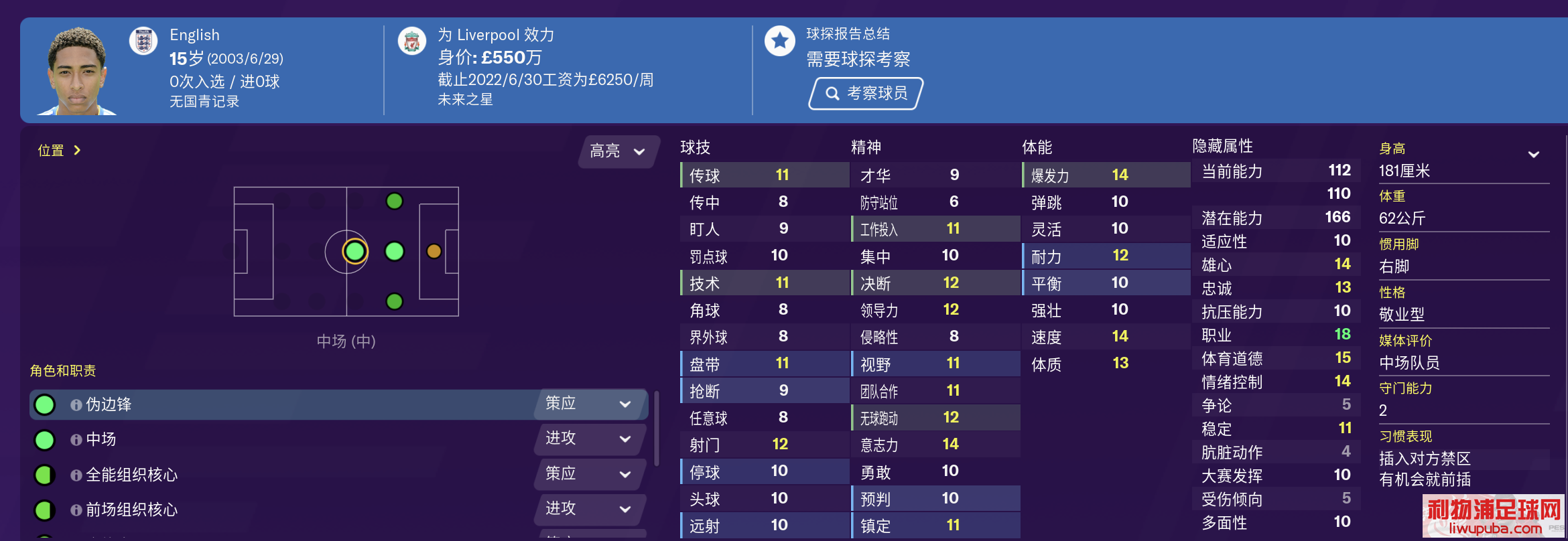 足球经理FM2020 推荐开档必签球员及妖人中场后腰(MC/DMC)篇