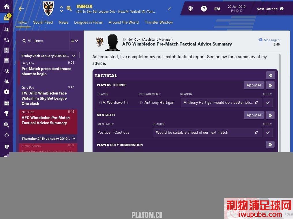 FM2019 - 11