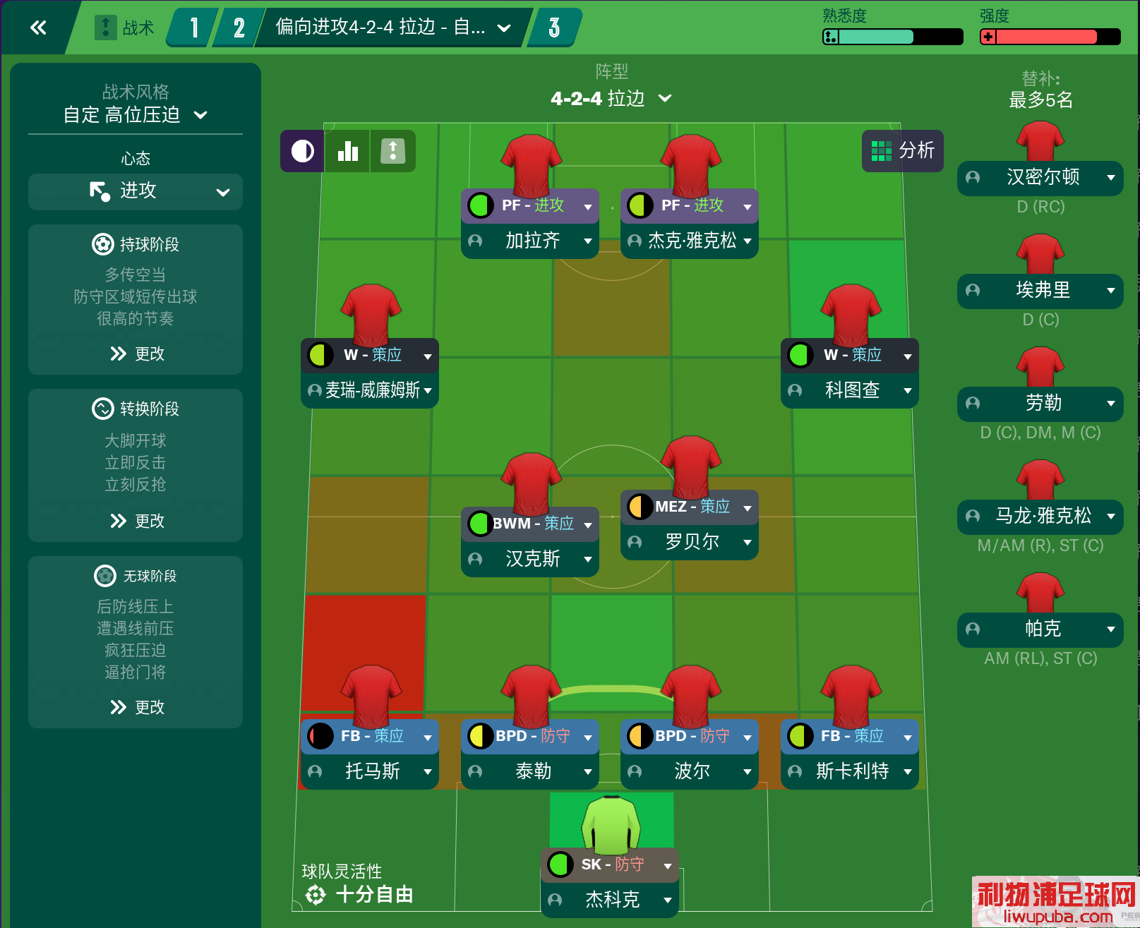 FM2020 战术设置与战术设计的经验分享