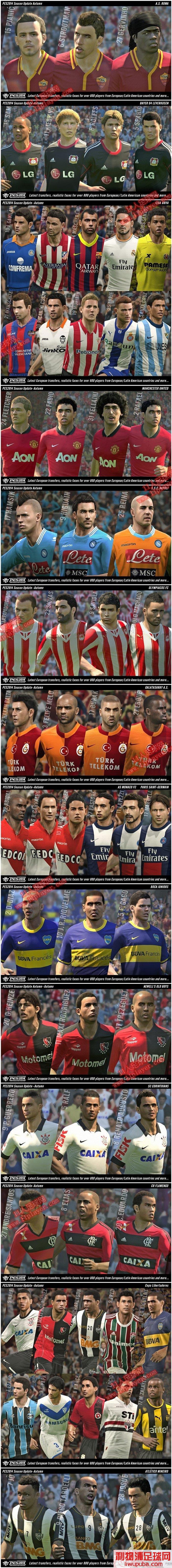 PES2014 ٷDLC2.0ݰĸͼԱԤ