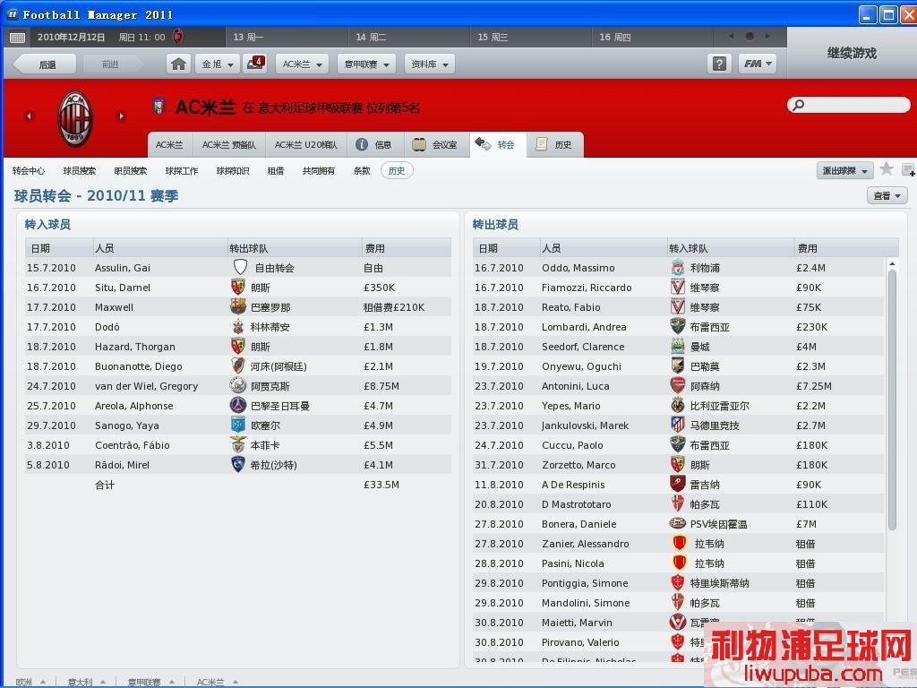 FM2011 [11.10]ACƼ