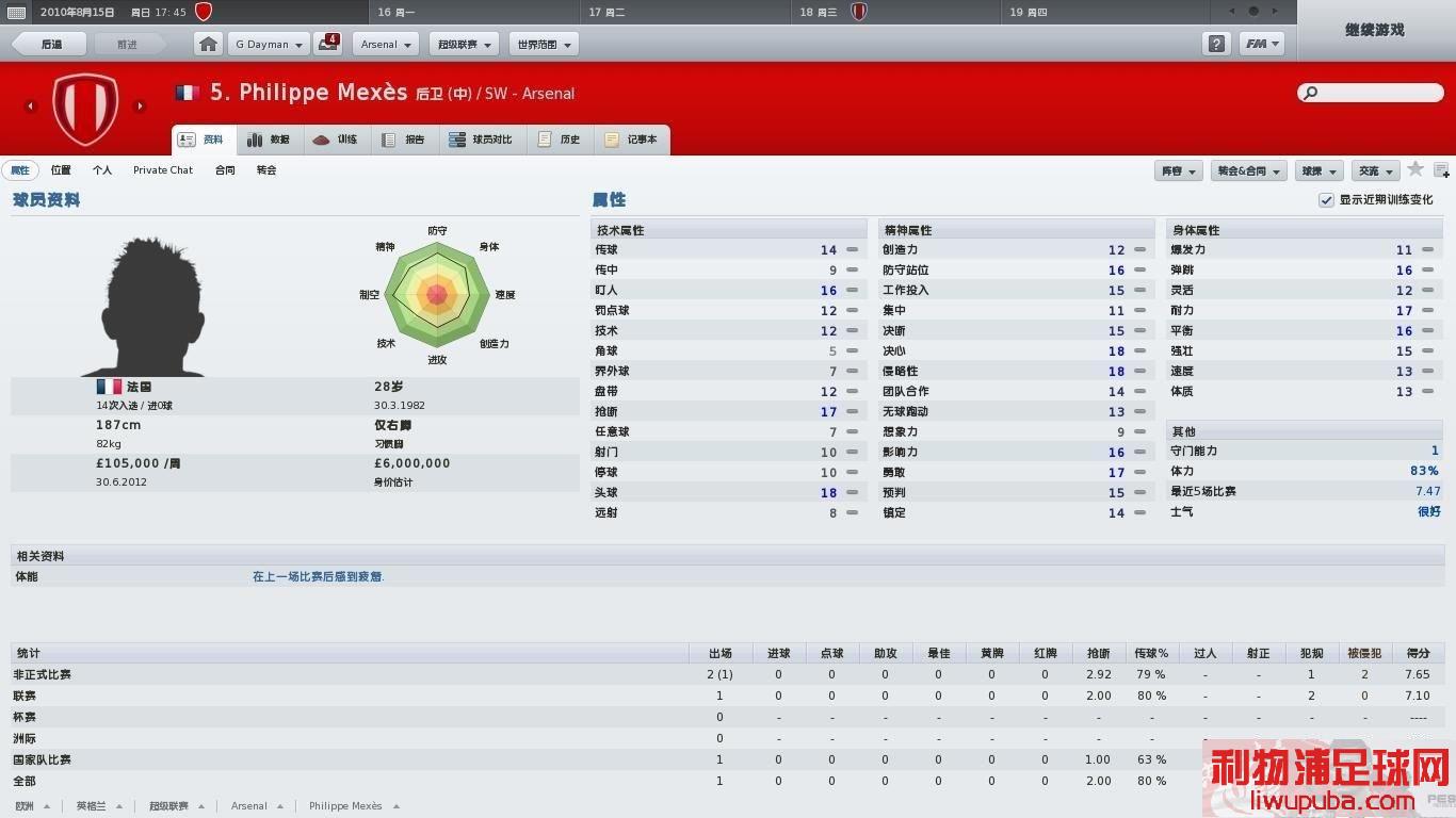 FM2011 ֮÷˹(Mexes)