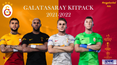 PES2021加拉塔萨雷2021-22赛季球衣补